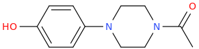 1-Acetyl-4-(4-hydroxyphenyl)piperazine