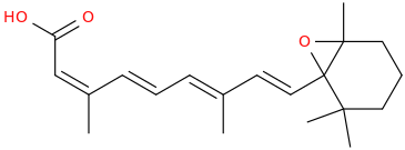 13 cis 5,6 epoxy retinoic acid