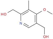 2,5-Dihydroxymethyl-4-methoxy-3-methylpyridine