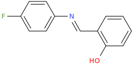 2-{(E)-[(4-fluorophenyl)imino]methyl}phenol