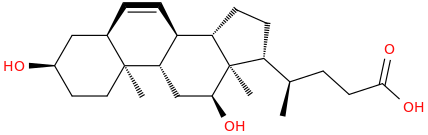 3alpha,12alpha-Dihydroxy-5beta-chol-9(11)-enic Acid