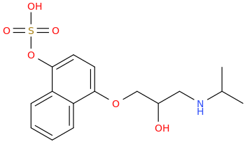4-Hydroxy Propanolol Sulphate