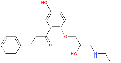 5-Hydroxypropafenone.HCl