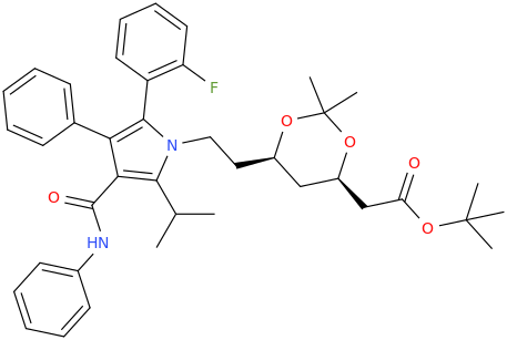 Atorvastatin 2-Fluoro t-Butyl Ester