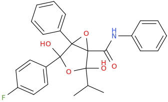 Atorvastatin Epoxy Tetrahydrofuran Analog
