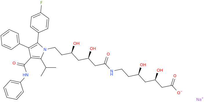 Atorvastatin Impurity-F sodium salt(amide impurity)