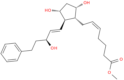 Bimatoprost acid methyl ester