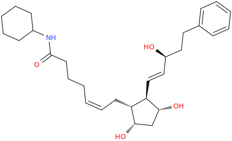 Bimatoprost cyclohexyl amide
