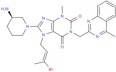Bromobutene linagliptin impurity VII