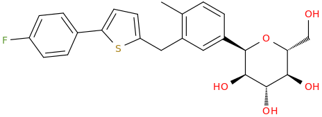 Canagliflozin Alpha Isomer