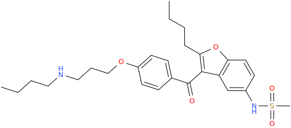 Desbutyl Dronedarone Hydrochloride