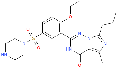 Desethyl vardenafil