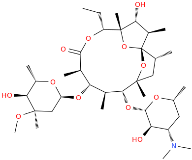 erythromycin Anhydro Erythromycin A