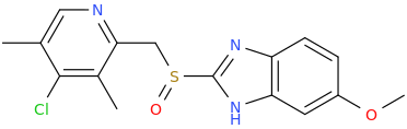 Esomeprazole Impurity H (Omeprazole 4-chloro analog)