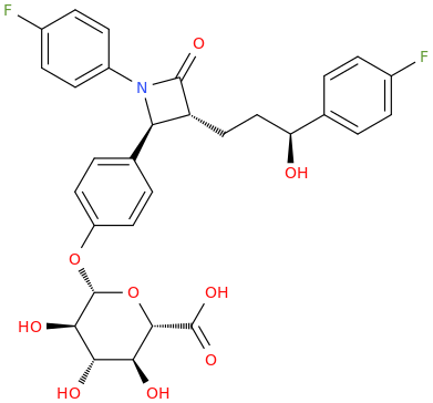 Ezetimibe Phenoxy-beta-D-glucuronide