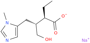 Isopilocarpic acid Sodium salt
