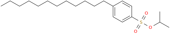 Isopropyl 4-DoDecyl Benzene sulfphonate