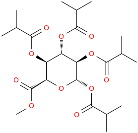 Methyl 1,2,3,4-Tetra-O-isobutyryl-beta-D- glucopyranuronate