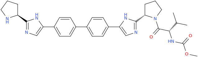 Monodes(N-carboxymethyl)valine Daclatasvir
