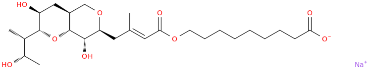 Mupirocin calcium EP impurity E sodium salt