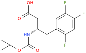 N-Boc Sitagliptin Acid impurity