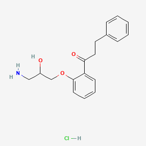 N-Dealkyl propafenone Oxalate Salt