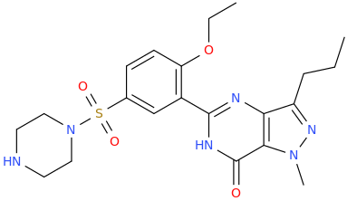 N-Desmethyl Sildenafil