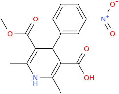 Nicardipine Carboxylic Acid Derivative