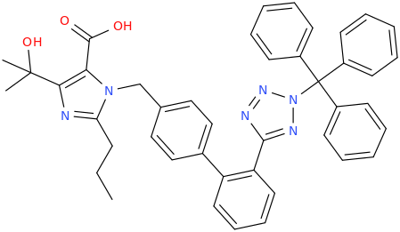 Olmesartan N2-Trityl Impurity