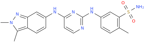 Pazopanib metabolite M27 HCl