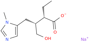 Pilocarpic acid Sodium salt