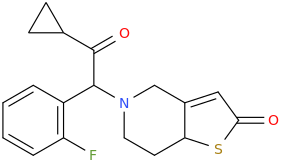Prasugrel inactive metabolite(R-95913)
