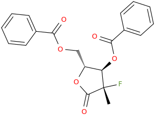 sofosbuvir dibenzoyl lactone