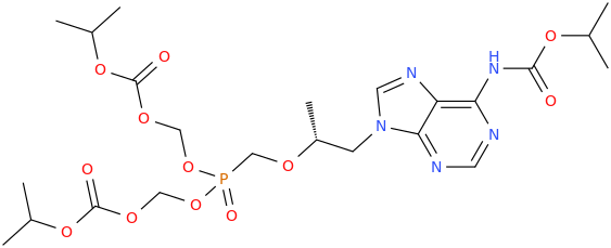 Tenofovir disproxil carbamate
